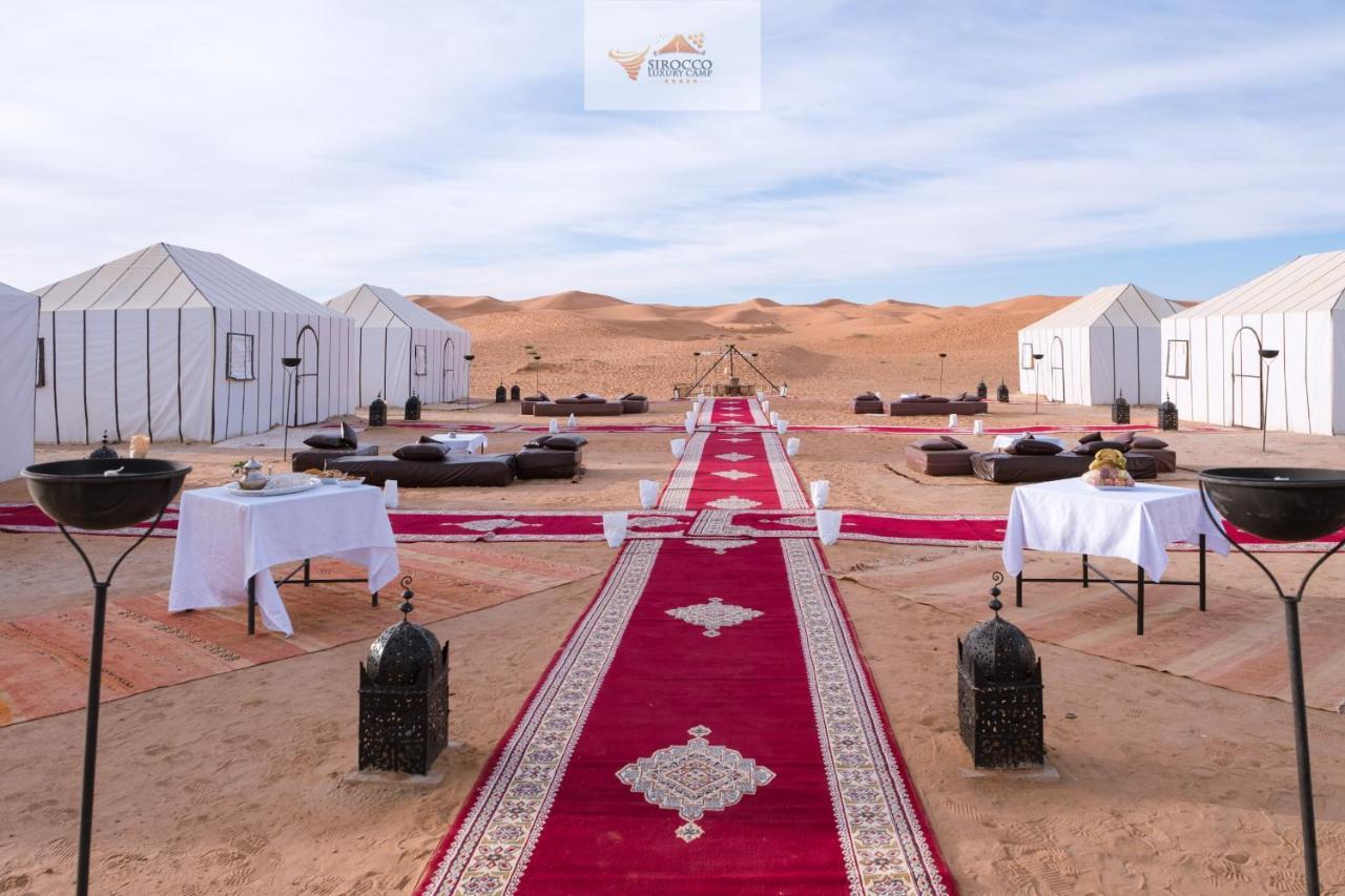 Sirocco Luxury Camp Hotel Merzouga Exterior photo